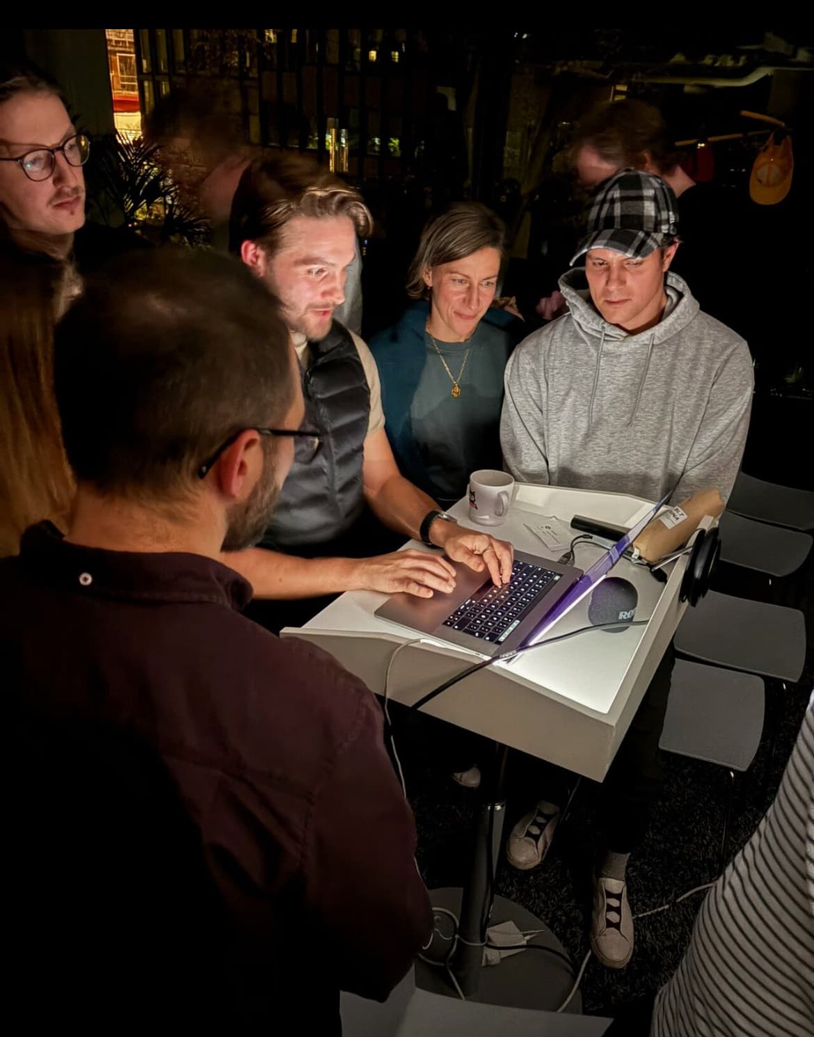 Collaborative session at Claude Code Sweden forum